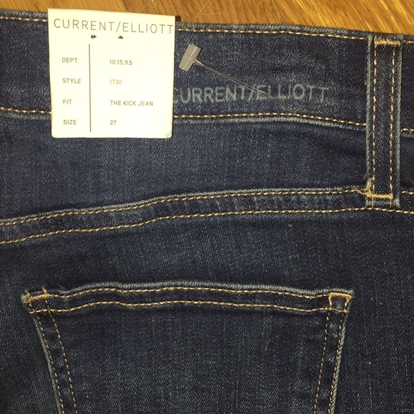 NWT Current/Elliot The Kick Jean, Size 27 - Picture 7 of 8